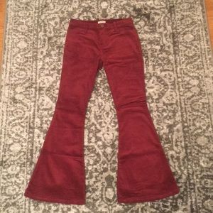 Wine bell bottoms